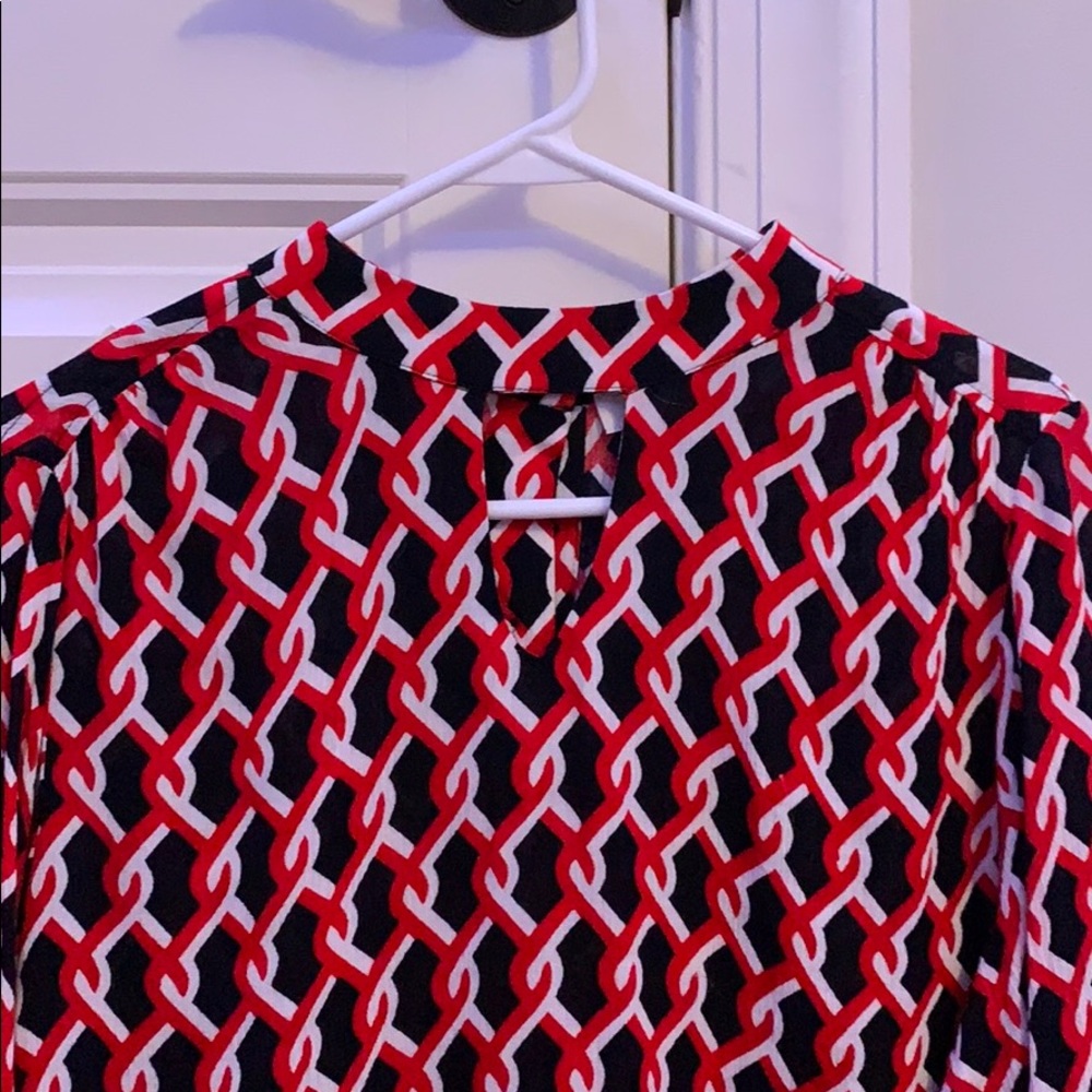 Crown & Ivy, medium long-sleeve blouse